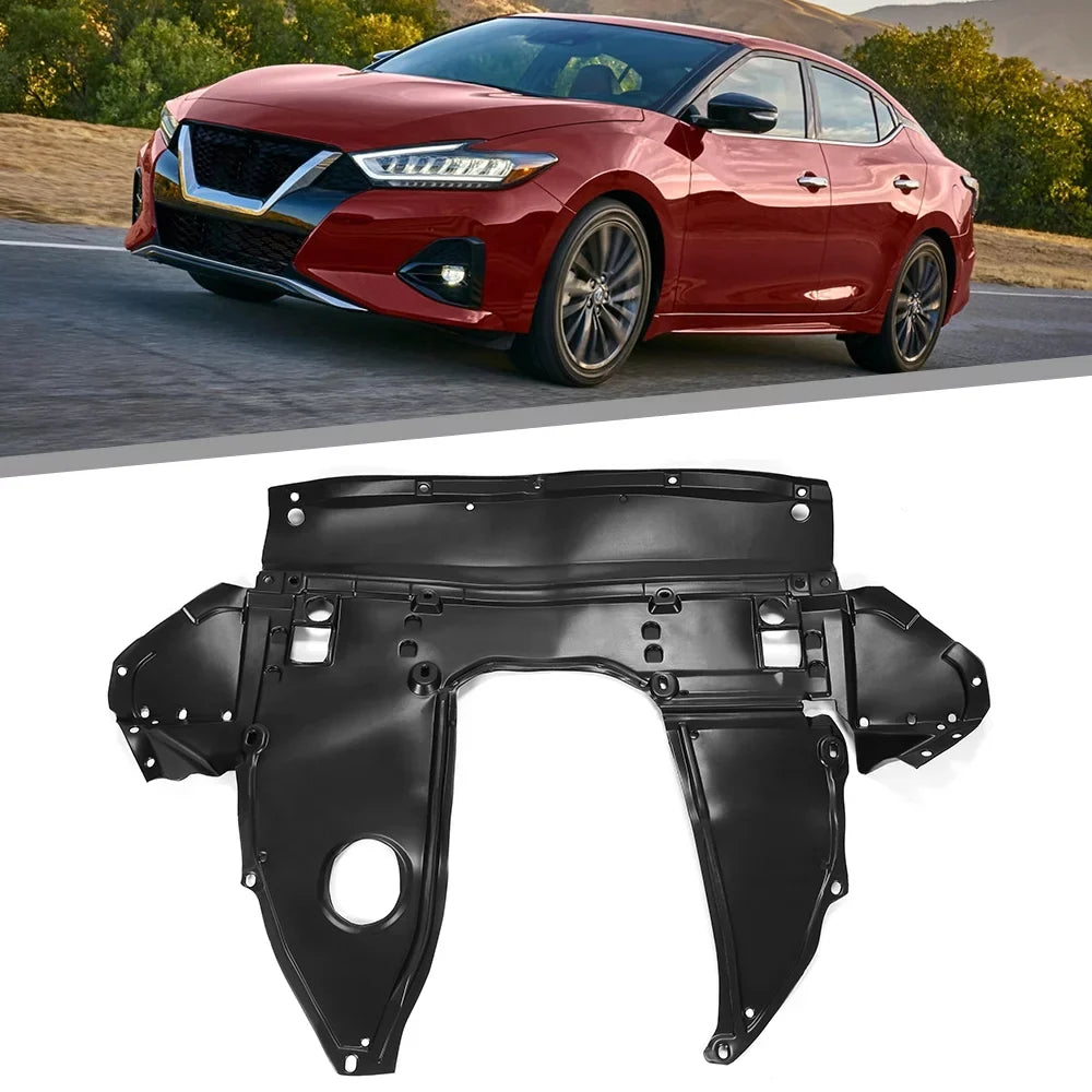 Kojem Front Engine Splash Shield Under Protection for 2016 2017 2018 2019 2020 Nissan Altima Maxima NI1228164 75890-9HS0A Black
