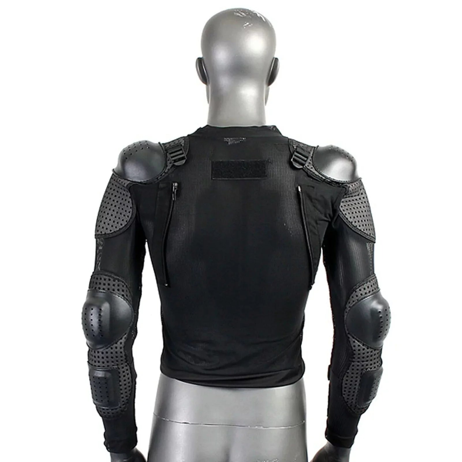 Comprehensive Motorcycle Riding Armor Jacket - Protects Spine, Shoulder, and Chest