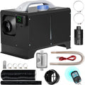 VEVOR Diesel Air Heater 8KW, All in One 12V Truck Heater, Parking Heater with Black LCD, Remote Control, Fast Heating Diesel Heater for RV Truck, Ship Bus, Car Trailer, Motorhomes