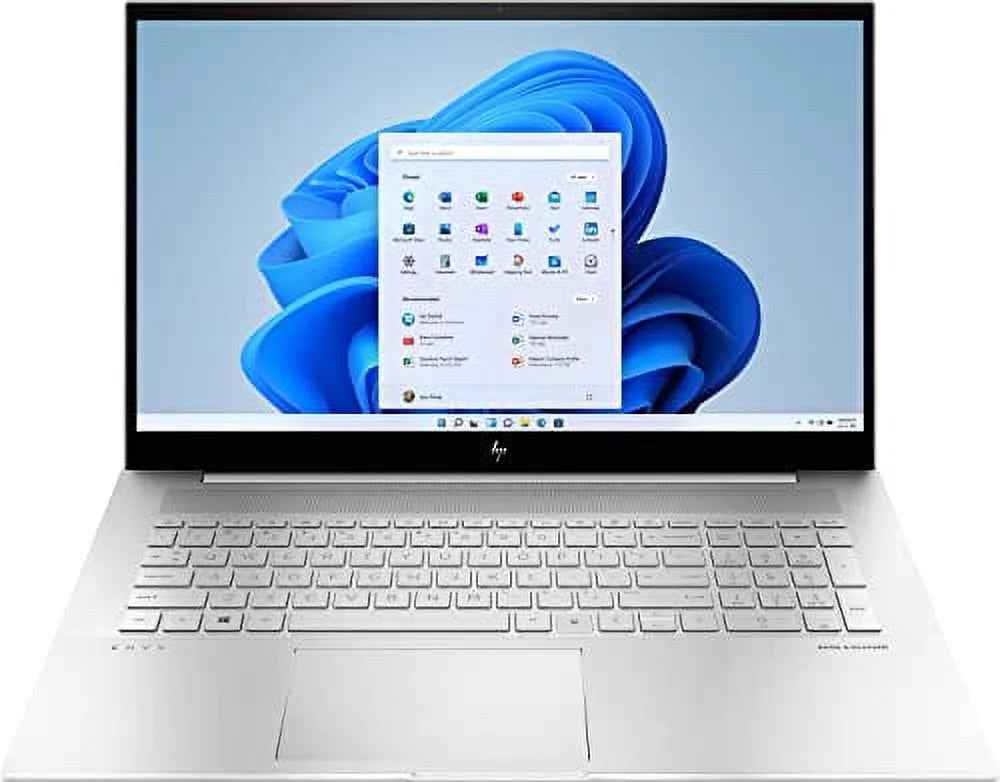2022 HP Envy Laptop 17.3" FHD IPS Touchscreen 11th i7-1165G7 Iris Xe Graphics 20GB DDR4 1TB SSD WiFi 6 Fullsize Backlit Keyboard w/ Numpad and FP Reader Win 10 Pro w/32GB USB