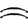 RAParts (2) 4 Leaf Double Eye Springs for 5,000 Lb Trailer Axles Watercraft Utility