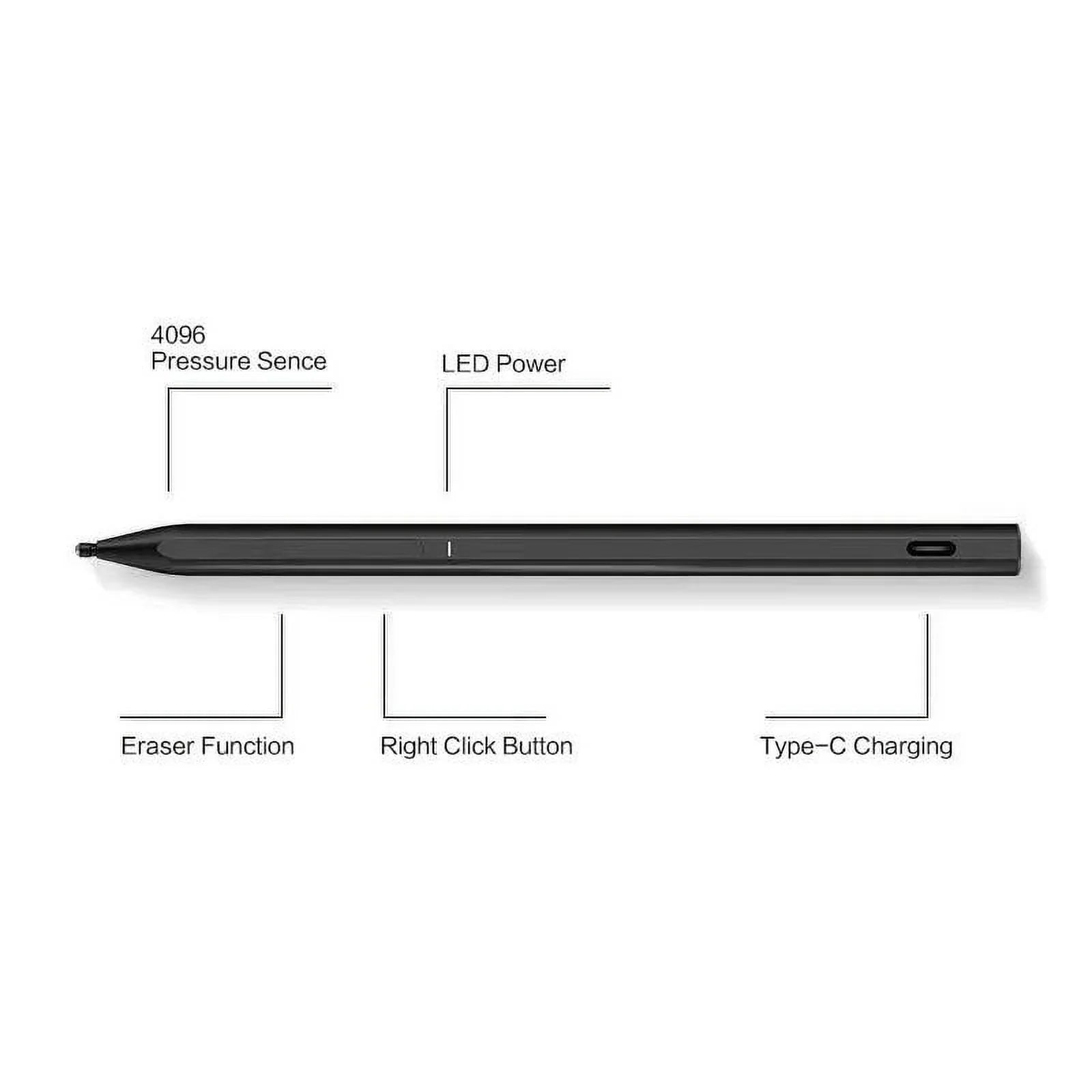 Restored Microsoft Surface GO 3rd. Gen - 10.5" Pentium Gold 8GB RAM 128GB SSD Only Wifi Bundle Pen+Micro SD Card (Refurbished)