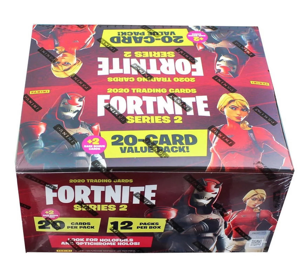 Panini America PAA-2-95372-20-C Fortnite Series 2 Trading Cards Fat Pack Box, 12 Packs