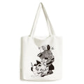 Japan Traditional Culture Kimono Tote Canvas Bag Shopping Satchel Casual Handbag