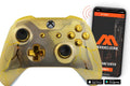 Gold Thunder Xbox One S SMART Custom Rapid Fire Modded Controller. FPS mods. COD Warzone