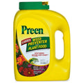 Preen 21-63902 Garden Weed Preventer Plus Plant Food, 5.625 Lb, Coating 900 SqFt, Each
