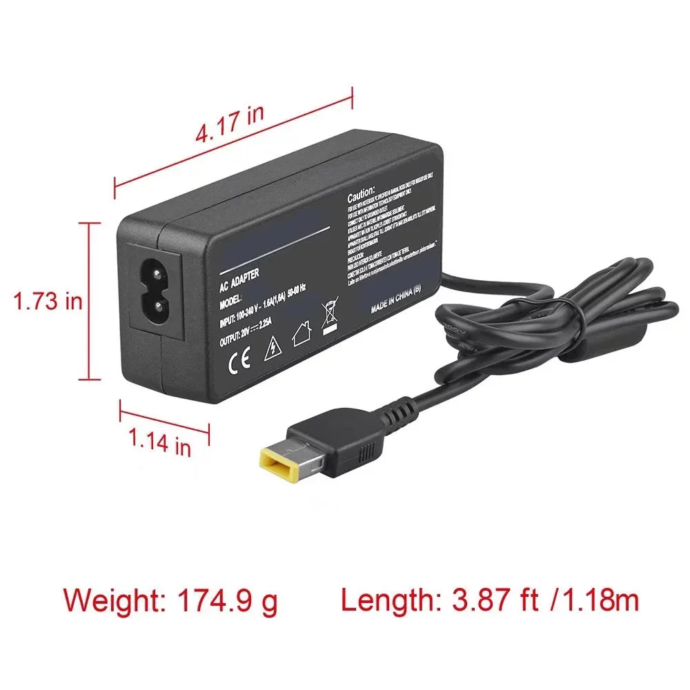 CJP-Geek NEW Global AC / DC Adapter For Lenovo V110 V110-15ISK V110-151SK Z40 Z41 Z50 Z51 Z41-70 Z51-70 Laptop Notebook PC Power Supply Cord Cable PS Battery Charger Mains PSU