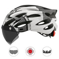 CAIRBULL Riding Helmet,Road Mountain Lens Brim Bike Tube Bike Tube Bike Frame Mountain Bike Helmet Ride Safely Added Brim Helmet Equipment Frame Waterproof Frame Bike Frame Waterproof - Comes Lens