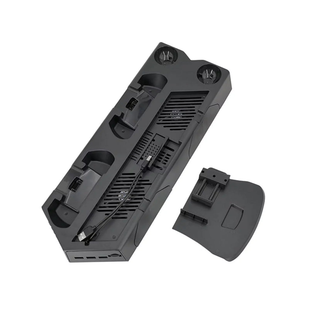 Cooling Fan Charging Dock Vertical Stand for PS4 Slim Pro Controller