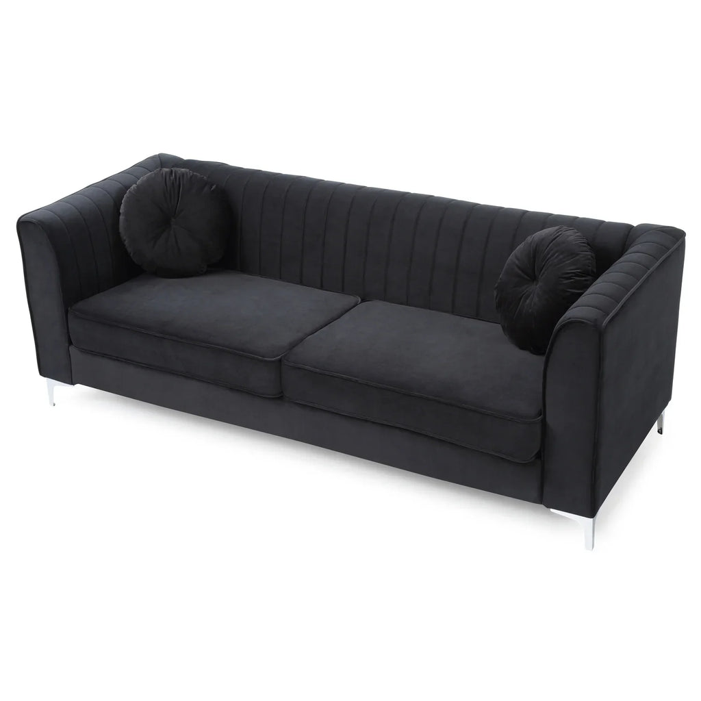 Maykoosh Southwestern Style G793A-S Sofa ( 2 Boxes ) , Black