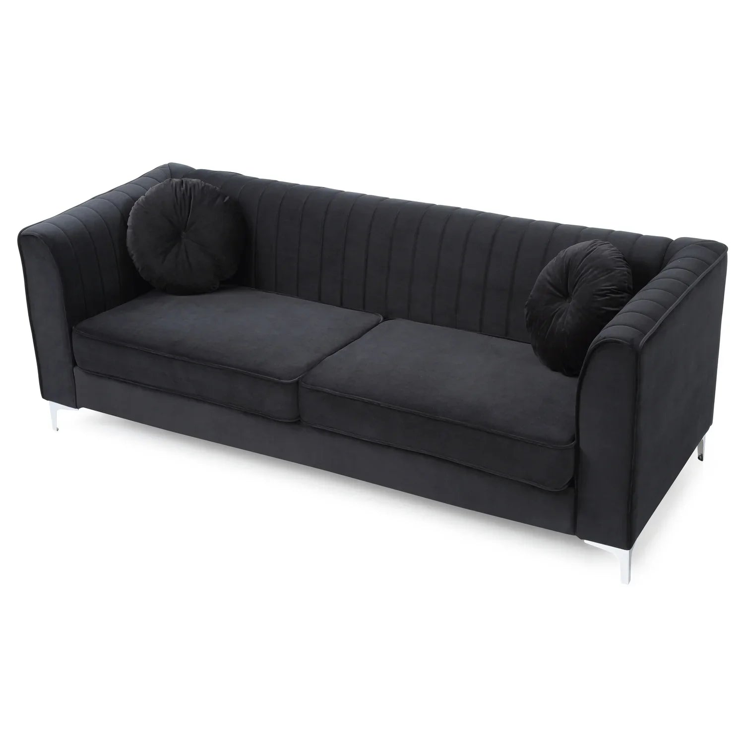 Maykoosh Southwestern Style G793A-S Sofa ( 2 Boxes ) , Black