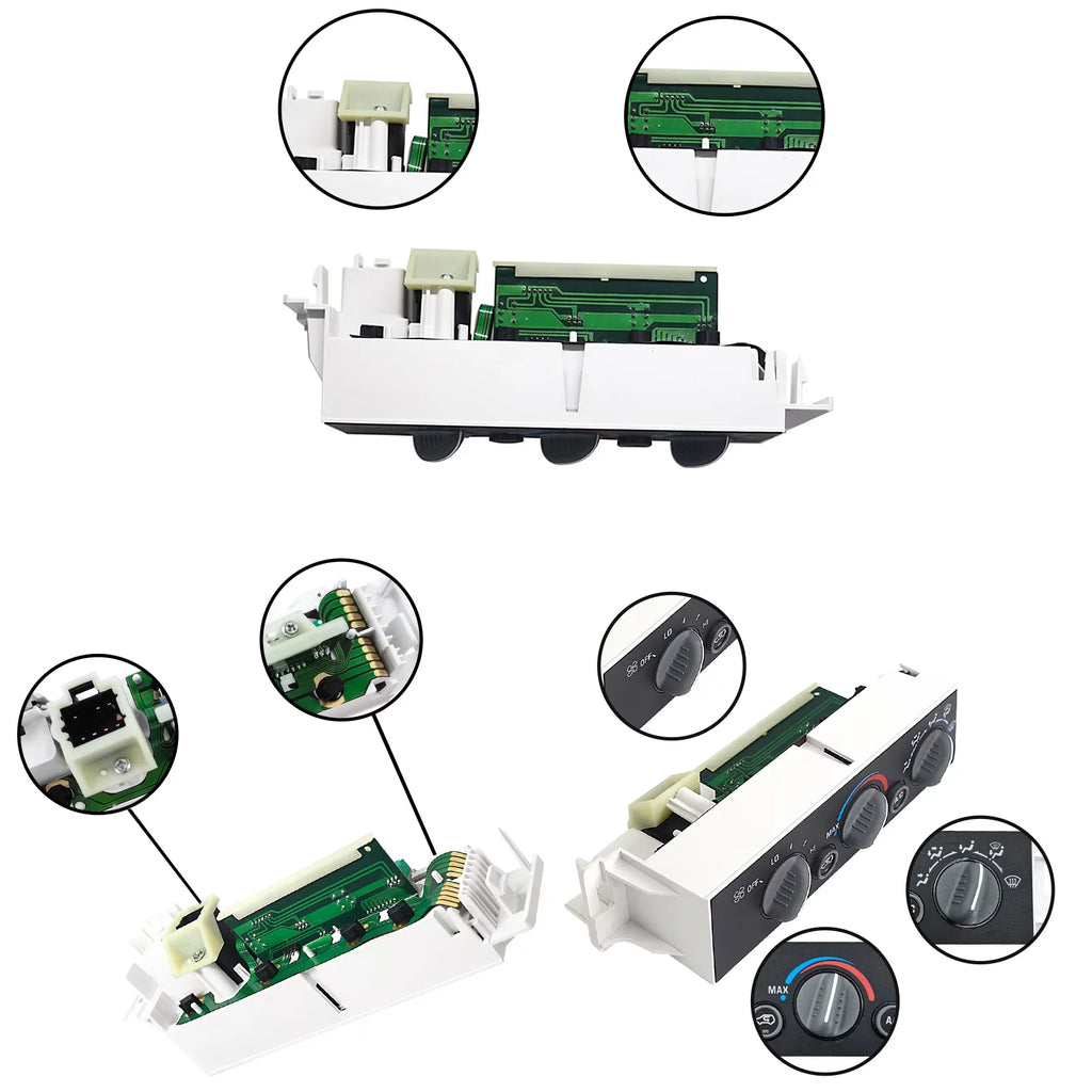 HVAC Heater Climate Control Module Matching with Chevy, Cadillac, GMC Escalade, C1500, C2500, C3500, K1500, K2500 Suburban, C3500HD, Tahoe Control Panel - 16231175, 16238895