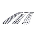 APS Premium Stainless Steel Chrome 8x6 Billet Grille Suitable with Ford Expedition 2007-2014 Main Upper N19-S12356F