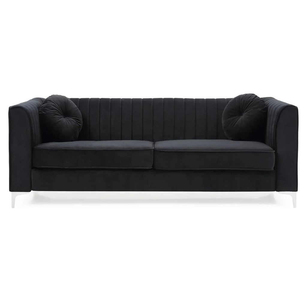 Maykoosh Southwestern Style G793A-S Sofa ( 2 Boxes ) , Black