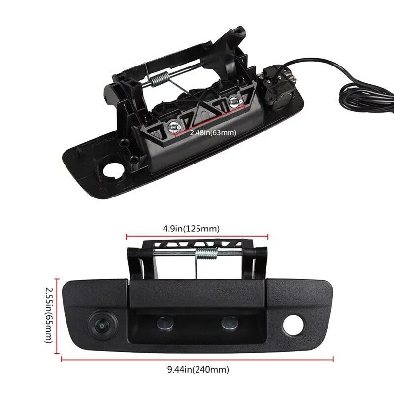 Standard Tailgate Handle Backup Camera for Dodge Ram – Fits 1500 (2009-2017) & 2500 3500 (2010-2019)