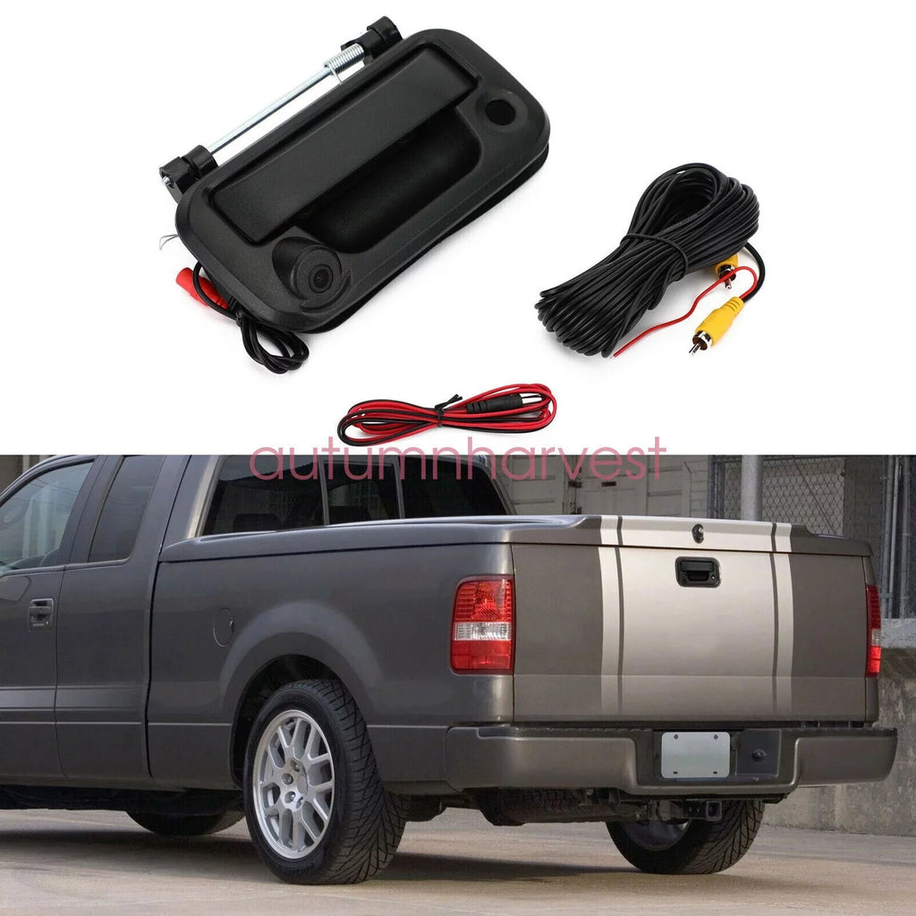 Tailgate Handle with Rear View Camera Backup Camera for Ford F150/F250/F350/F450