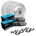 R1 Concepts Wdwh2 59054 R1 Concepts Brake Rotor Carbon Coated With Ceramic Pads Fits select: 2002-2003 HONDA CIVIC SI