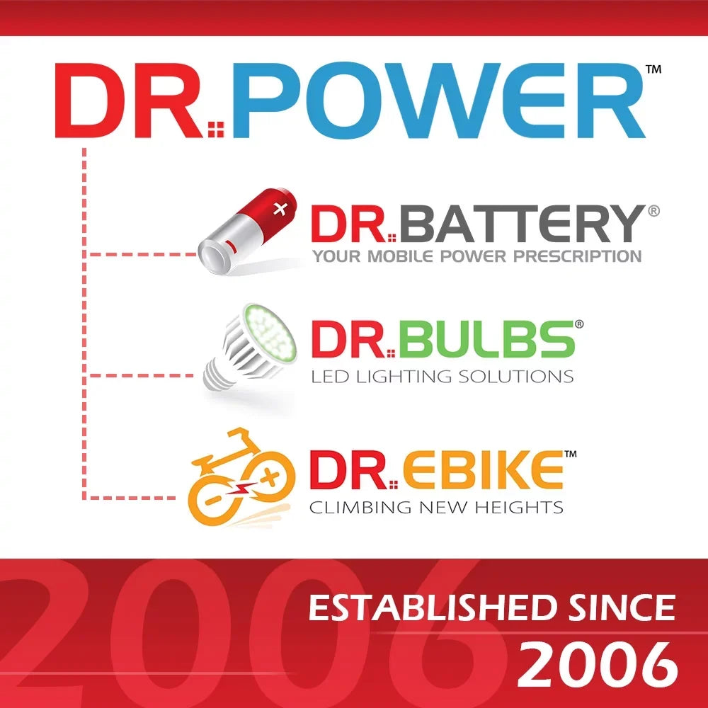 DR. BATTERY - Replacement for Lenovo ThinkPad T470p / T550 / T560 / W550s / X240 / X250 / L450 / L460 / T440 / 45N1127 / 45N1128 / 45N1129 / 45N1134 / 45N1135 / 45N1136 / 45N1137 / 45N1734