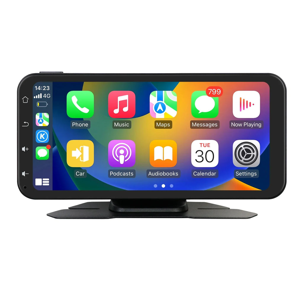 Ossuret 6.25" Touchscreen Bluetooth 360° Adjustable Car Stereo Radio Receiver GPS Navigation Audio With Wireless Apple Carplay Android Auto Support Backup Camera