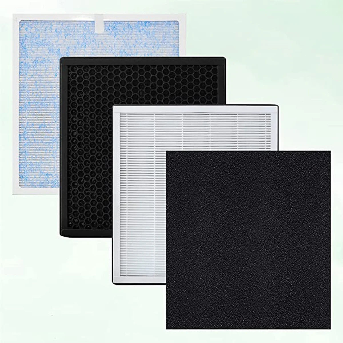 True H13 HEPA Replacement Filter Fitting with Renpho Air Purifier RP-AP001/ RP-AP001S/ RP-AP002,Home Air Purifier Part&Accessories