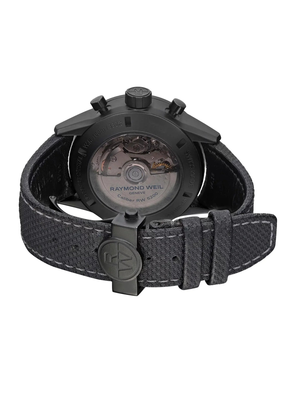 Raymond Weil Freelancer Steel Black Dial Automatic Men's Watch 7730-BK-05207