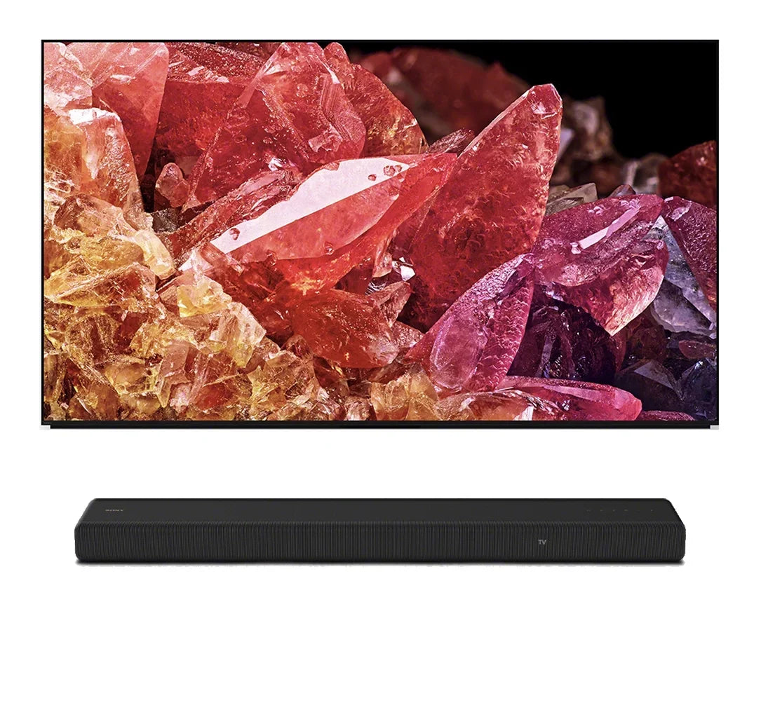 Sony XR85X95K 85-inch 4K Smart BRAVIA XR HDR Mini LED TV with Sony HT-A3000 3.1Ch Soundbar with Built-In Subwoofer and DTS Virtual:X (2022)