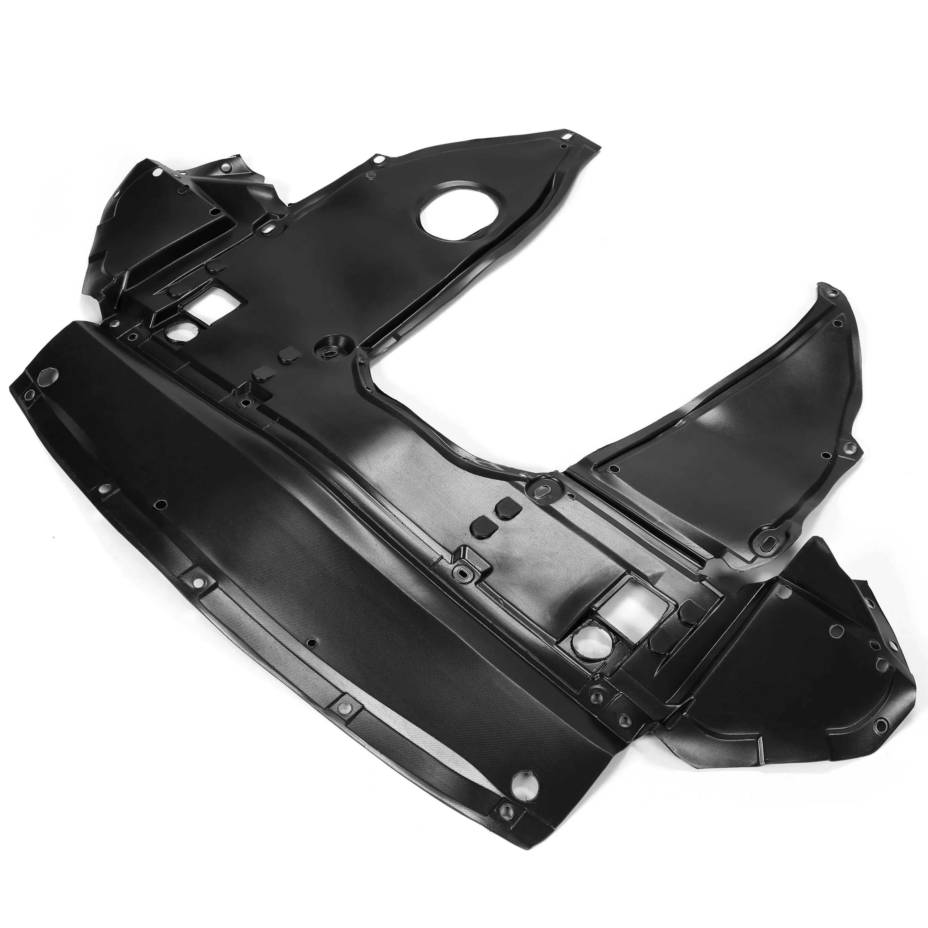 Kojem Front Engine Splash Shield Under Protection for 2016 2017 2018 2019 2020 Nissan Altima Maxima NI1228164 75890-9HS0A Black