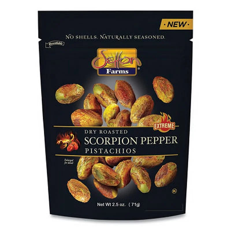 Setton Farms SEF5901 2.5 oz Scorpion Pista Food Nuts