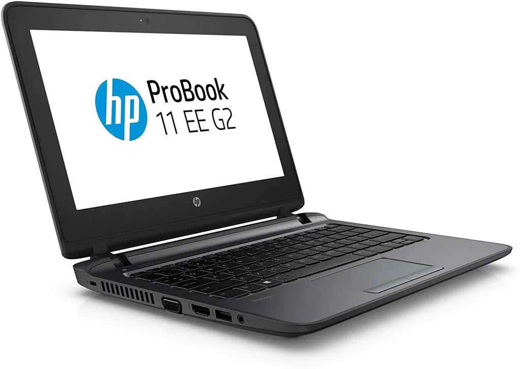 Restored HP Probook 11 G2 11.6" Laptop Pentium 2.10 GHz 8 GB 128 GB Windows 10 Pro - (Refurbished)