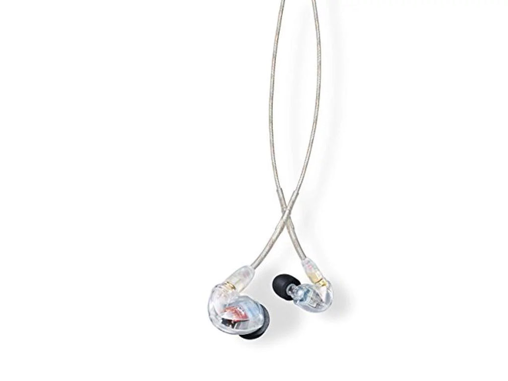 Shure SE425 Pro In-Ear Sound Isolating Dual Driver Earphones - Clear
