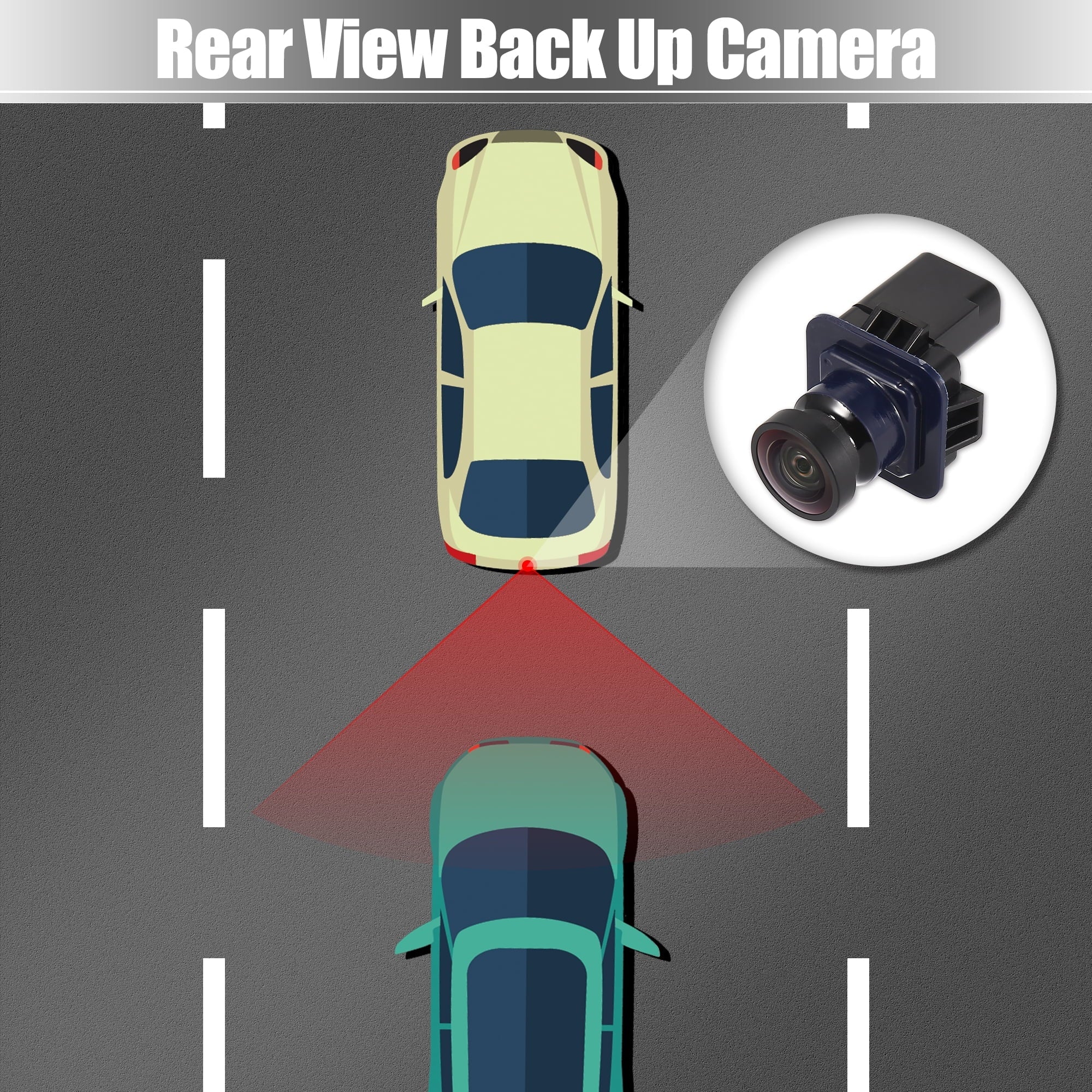 Rear View Back Up Camera BL3Z-19G490-B Rear Park Assist Reverse Camera for Ford F-150 2011-2014