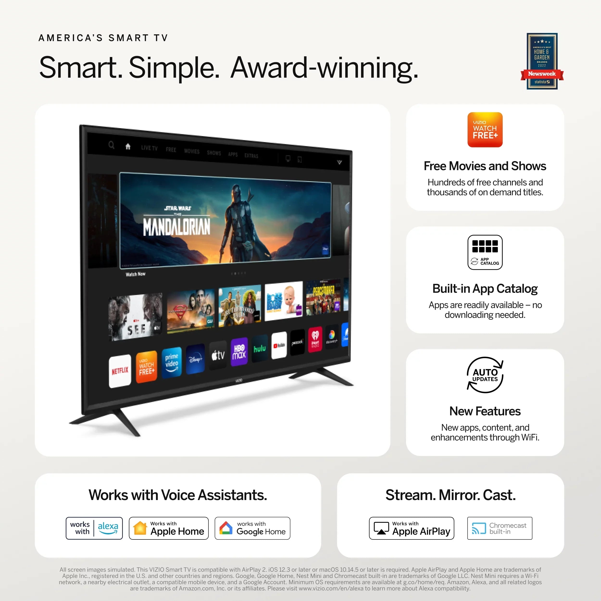 VIZIO 58" Class M7 Series 4K QLED HDR Smart TV M58Q7-J01