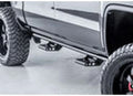 N-Fab by RealTruck Rocker Rails-Cab Len (2 Steps) Matching with 2019 Ranger 5Ft. Supercrew-Textured Black