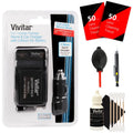 Vivitar (VIV-CBE17-KIT) Replacement Battery CANON LP-E17 Kit for CANON 750D 760D 8000D