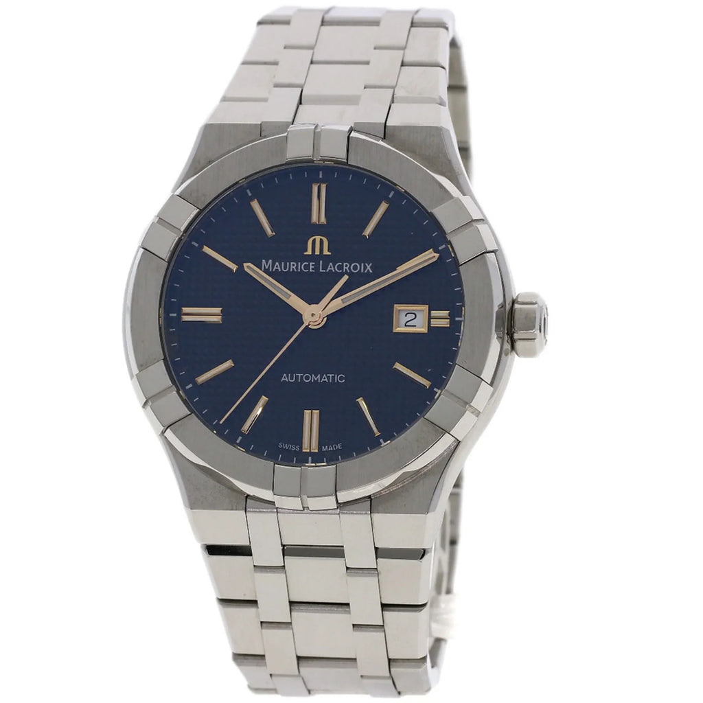 Pre-Owned Maurice Lacroix AI6008 Aikon Automatic Watch Stainless Steel/SS Men's MAURICE LACROIX (Good)