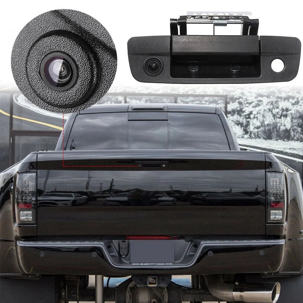 Standard Tailgate Handle Backup Camera for Dodge Ram – Fits 1500 (2009-2017) & 2500 3500 (2010-2019)
