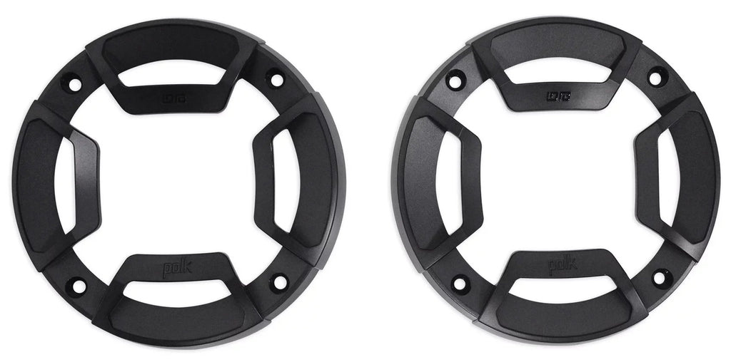 (2) Polk Audio DB402 4" 270 Watt Car Audio Craft Speakers+Rockmat
