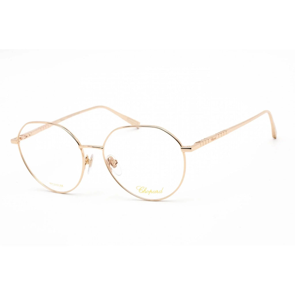 Chopard VCHF71M 0300 Women's Shiny Rose Gold Metal Eyeglasses