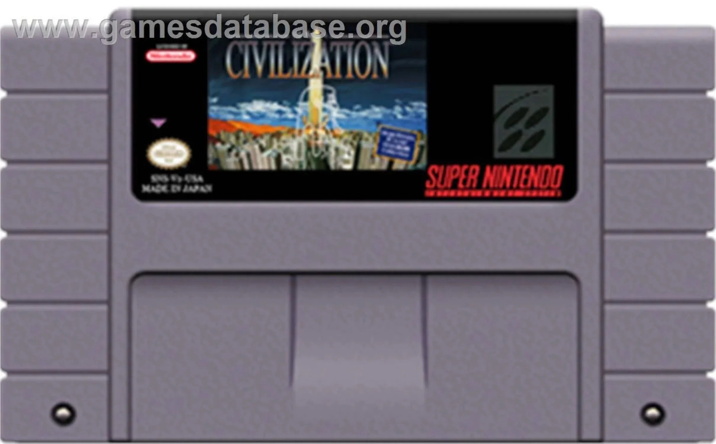 Civilization for SNES Super Nintendo