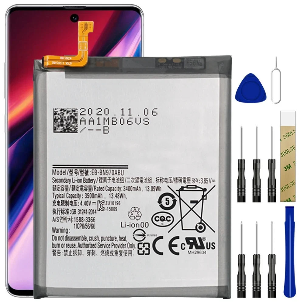 Replacement Battery EB-BN970ABU For Samsung Galaxy Note10 SM-N970U Tool