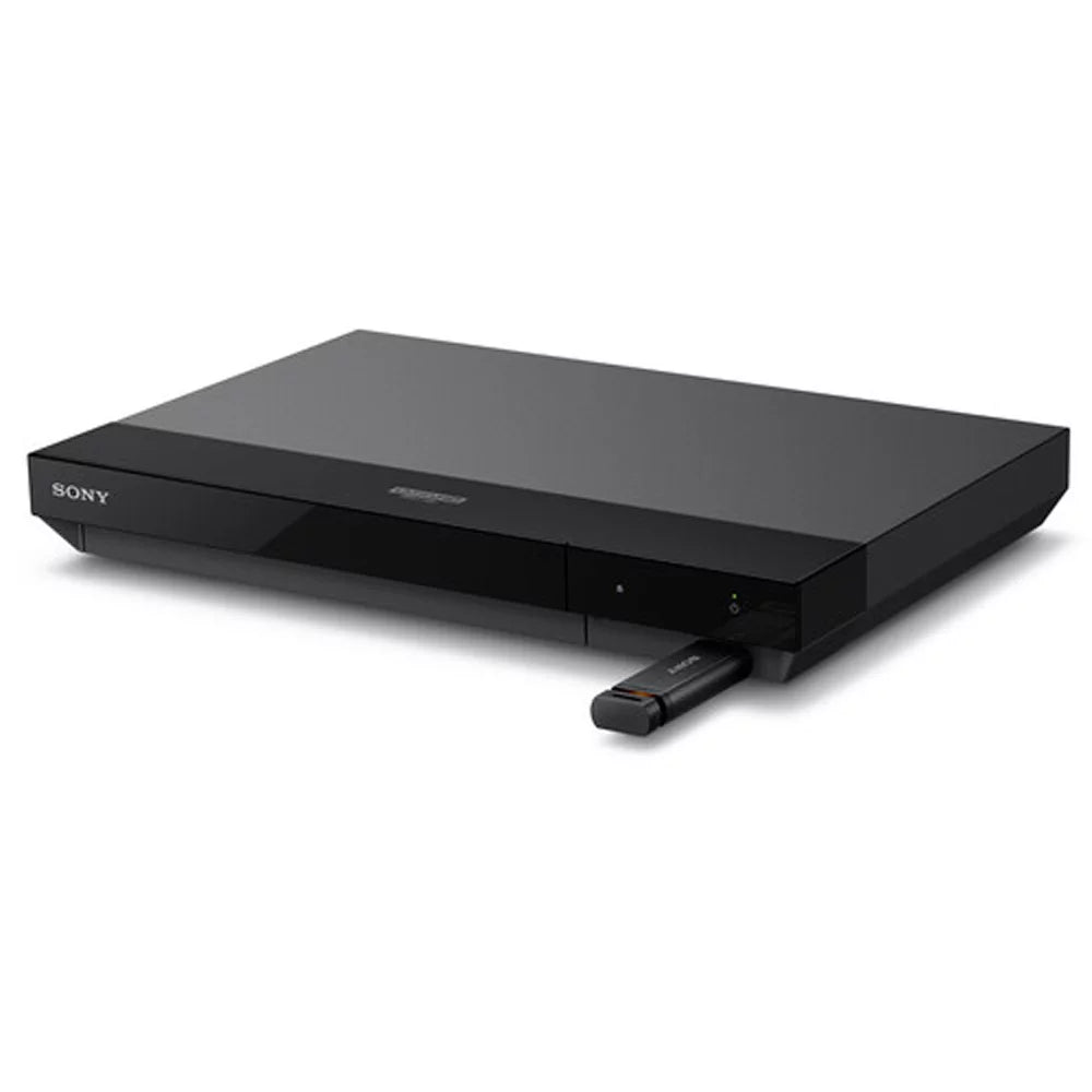 Sony UBP-X700/M HDR 4K UHD Network Blu-ray Disc Player with Hi-Res Audio Bundle Includes 1 Year Extended Protection Plan and Lexar 64GB JumpDrive S50 USB 2.0 Flash Drive Black