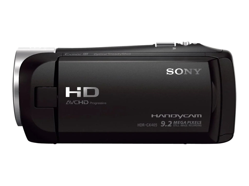 Sony Handycam HDR-CX405 - Camcorder - 1080p - 2.51 MP - 30x optical zoom - Carl Zeiss - flash card - black