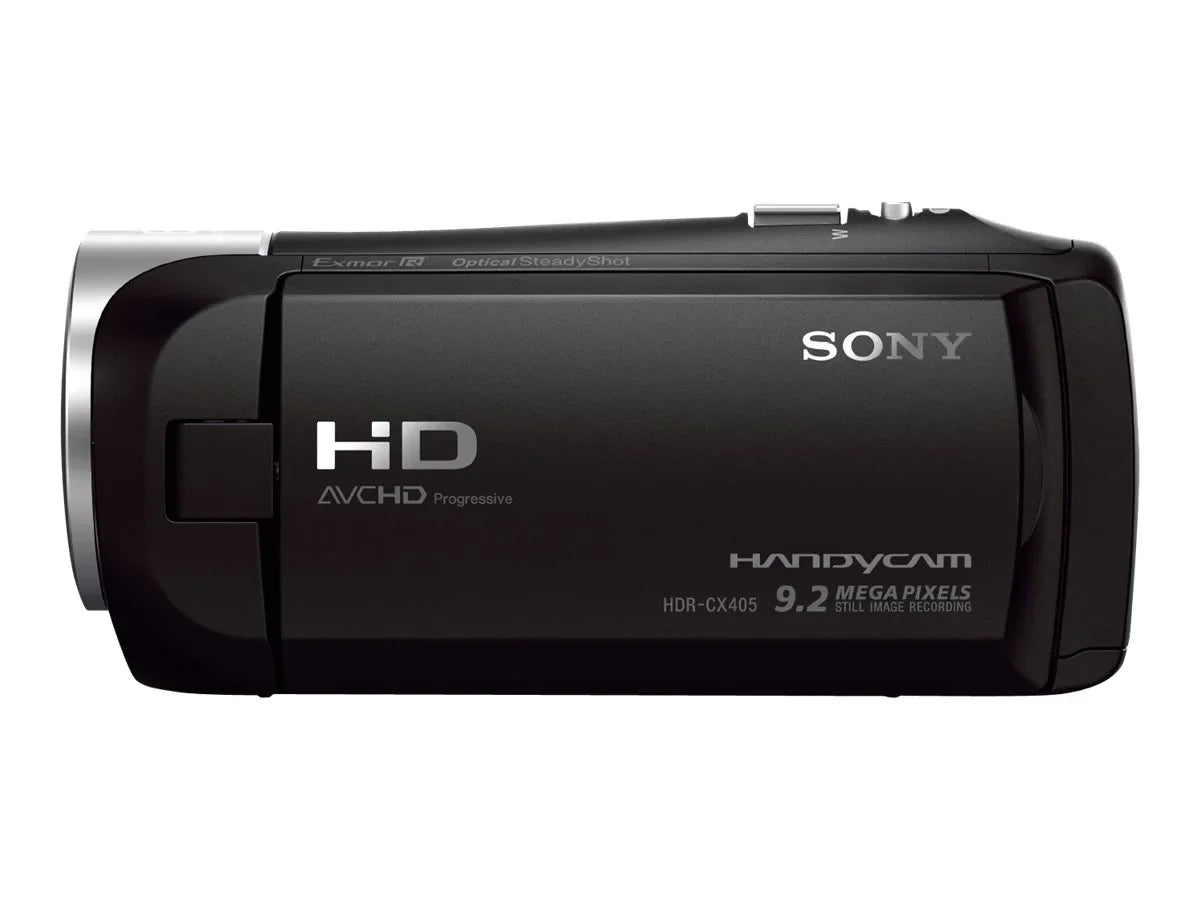 Sony Handycam HDR-CX405 - Camcorder - 1080p - 2.51 MP - 30x optical zoom - Carl Zeiss - flash card - black