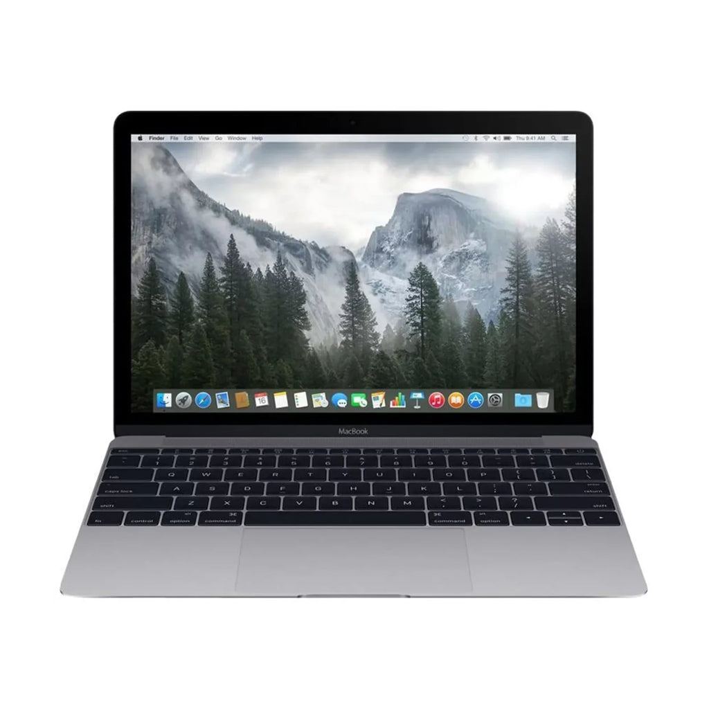 Apple A Grade Macbook 12-inch (Retina, Space Gray) 1.1GHz m3 (Early 2016) MLH72LL/A 256 GB SSD 8 GB Memory 2304x1440 Display Mac OS X v10.12 Sierra Power Adapter Included