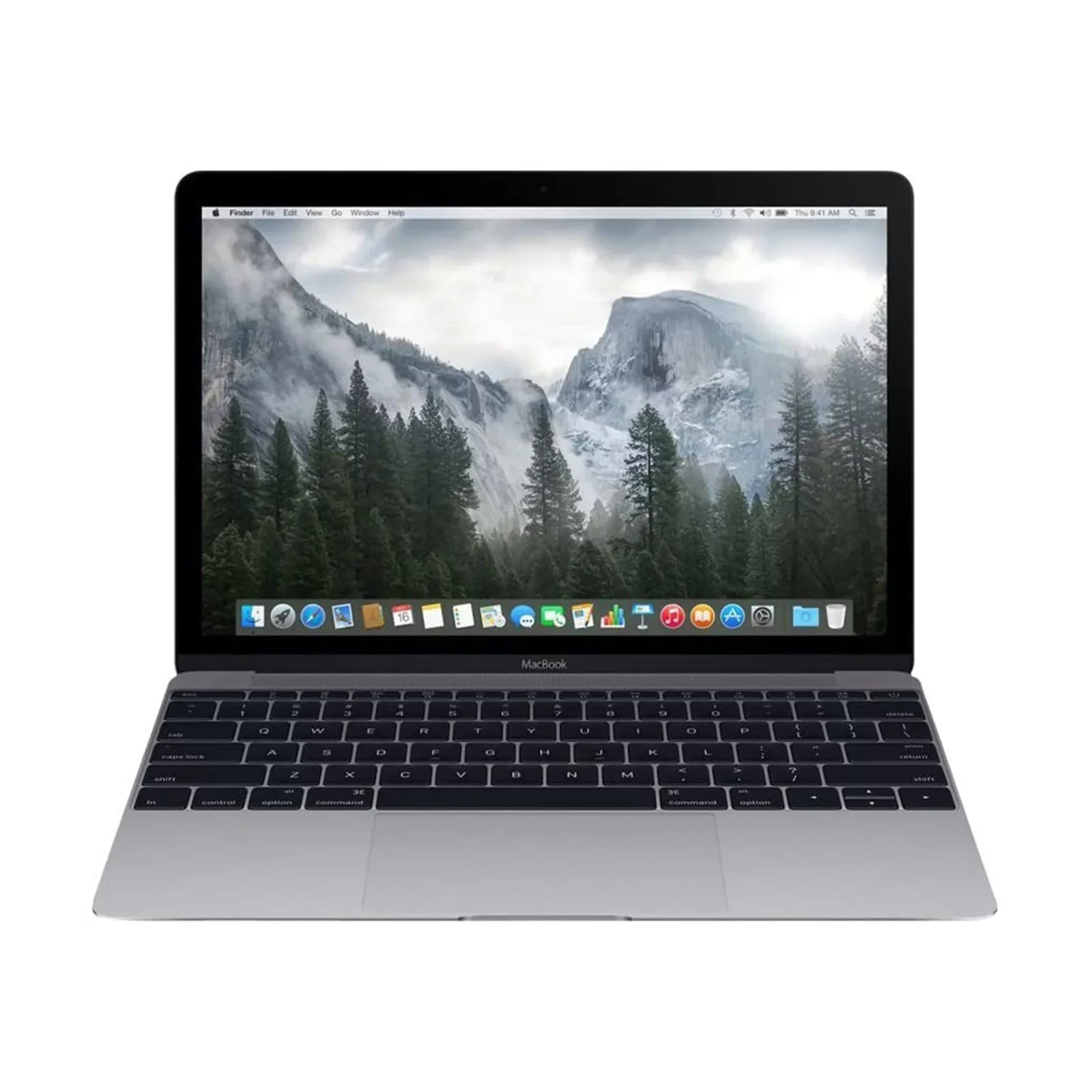 Apple A Grade Macbook 12-inch (Retina, Space Gray) 1.1GHz m3 (Early 2016) MLH72LL/A 256 GB SSD 8 GB Memory 2304x1440 Display Mac OS X v10.12 Sierra Power Adapter Included