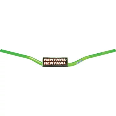 Renthal 1 1/8" FatBar Ricky Carmichael Bend Green for KTM 520 SX 4 Stroke 2000-2002