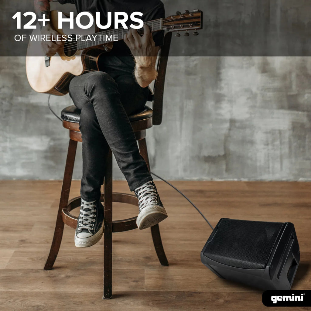 Gemini GPSS-650 Battery-Powered PA System