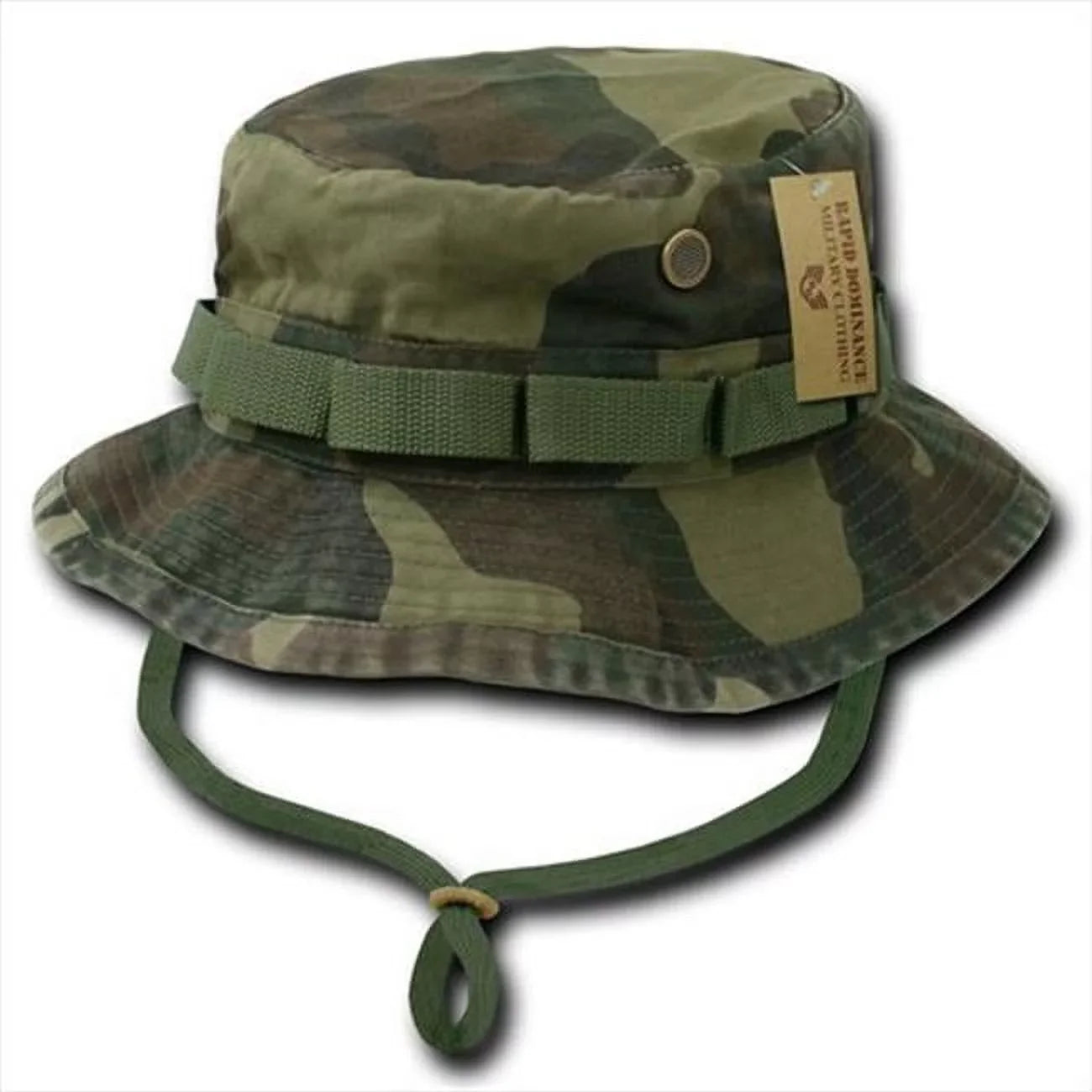 Military Boonie Hats, Woodland, Large