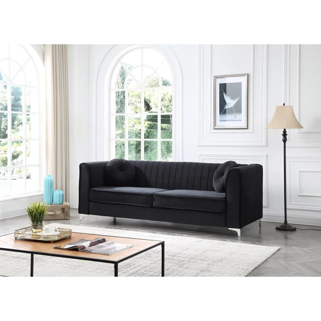 Maykoosh Southwestern Style G793A-S Sofa ( 2 Boxes ) , Black