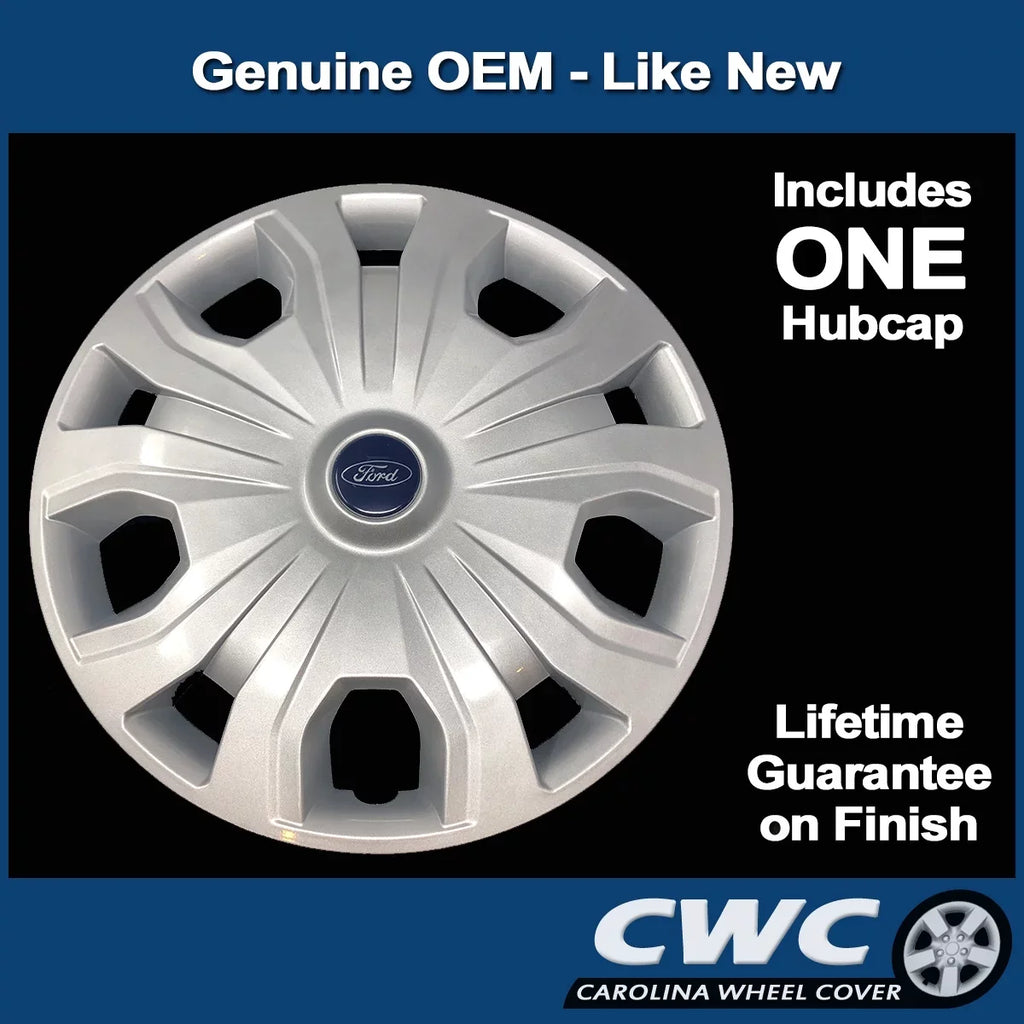 OEM Genuine Wheel Protection Fits 2019-2022 Ford Transit Connect - Professionally Refinished Like New - 16in Replacement Single Hubcap